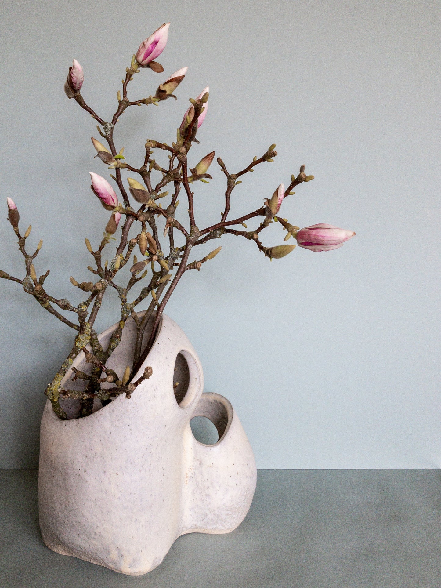 Matte White Vase/Sculpture, Large