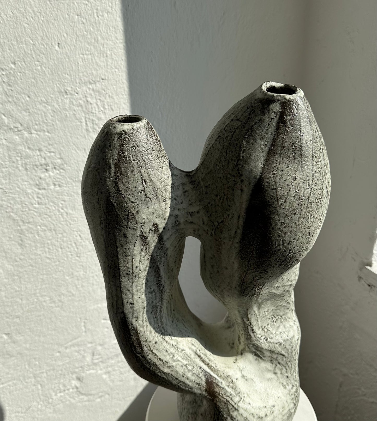 Matte White Tall Sculpture, Large