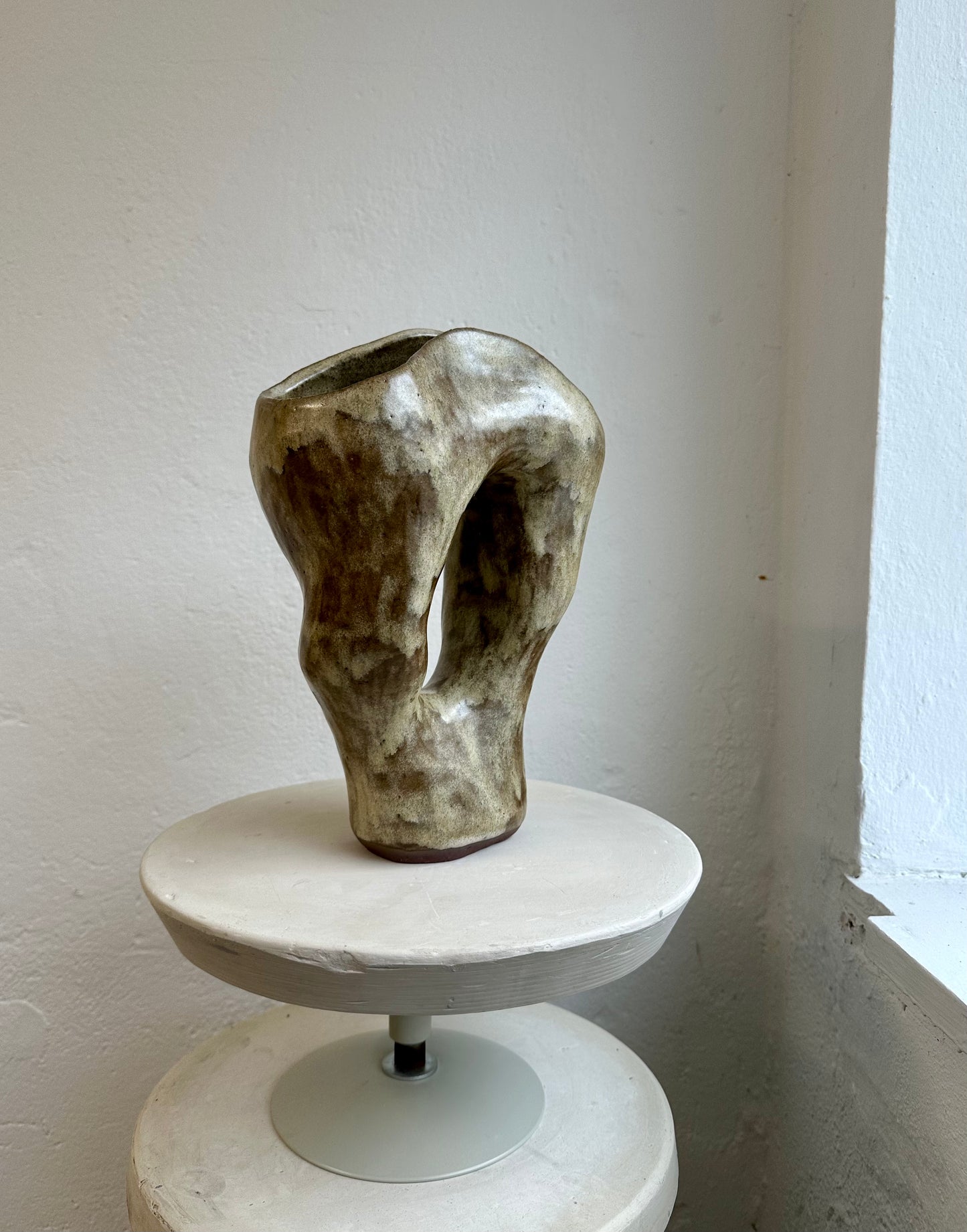 Sand Hole Vase, Medium