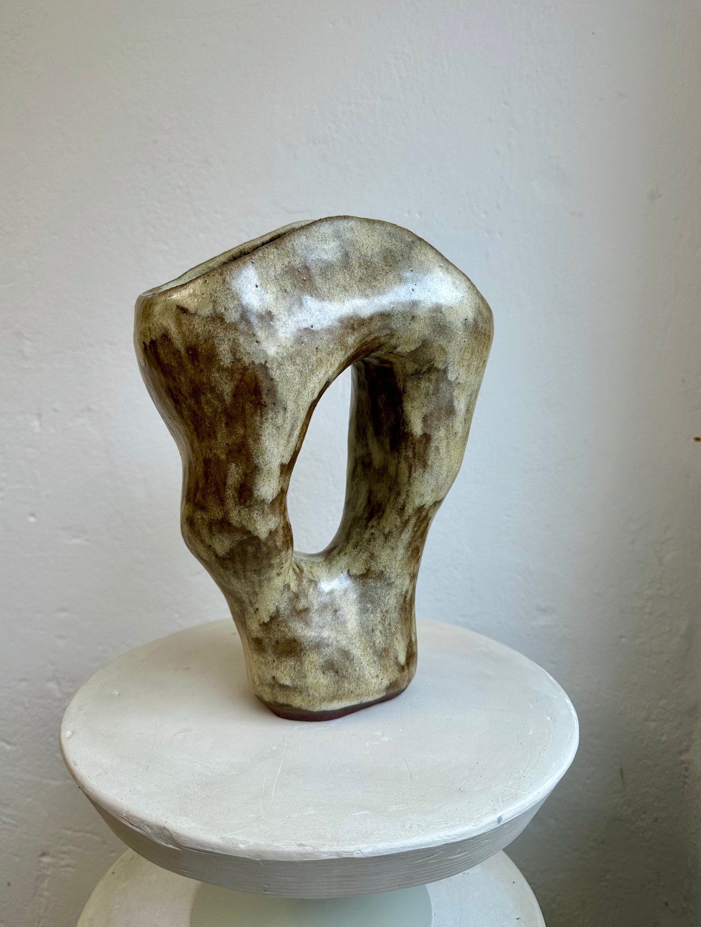Sand Hole Vase, Medium