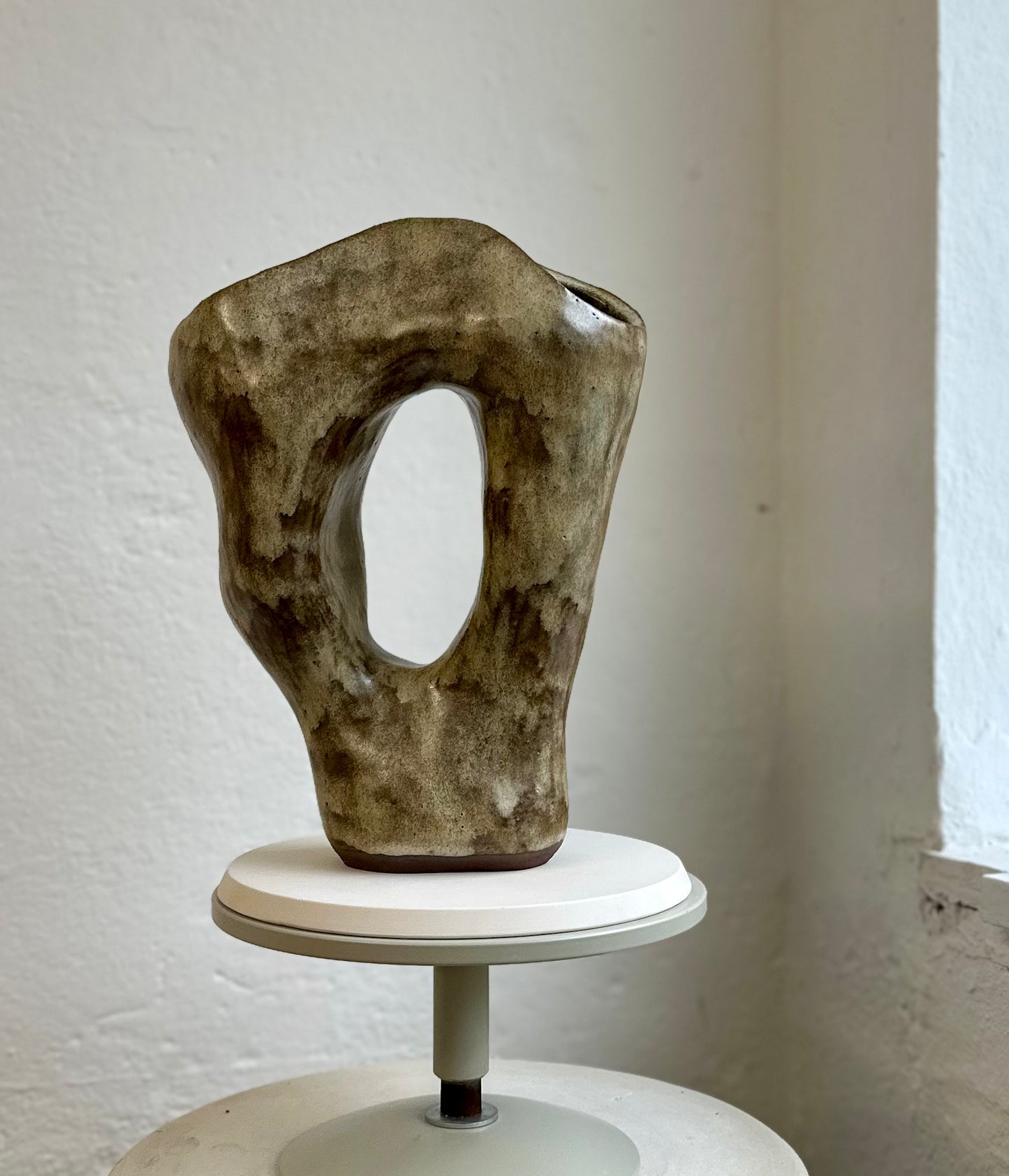 Sand Hole Vase, Medium